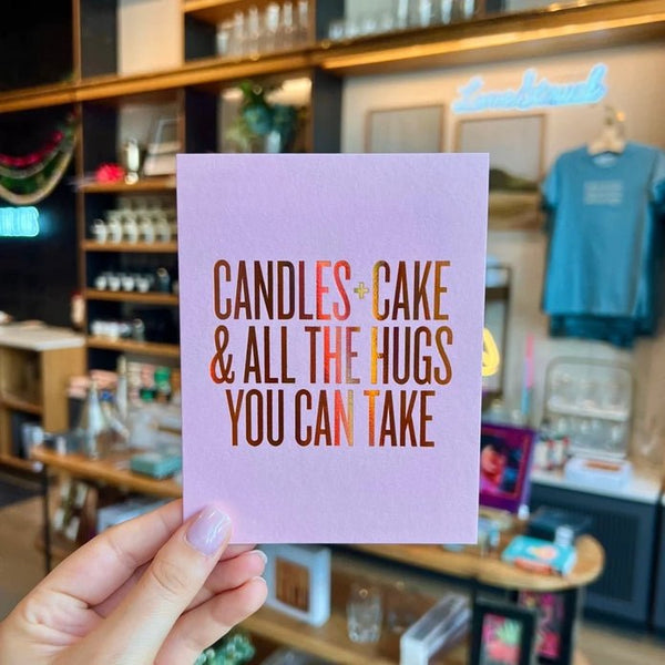 Candles + Cake Birthday Card - DIGS