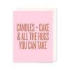 Candles + Cake Birthday Card - DIGS
