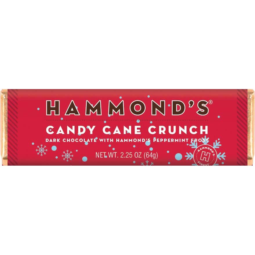 Candy Cane Crunch Dark Chocolate Bar - DIGS