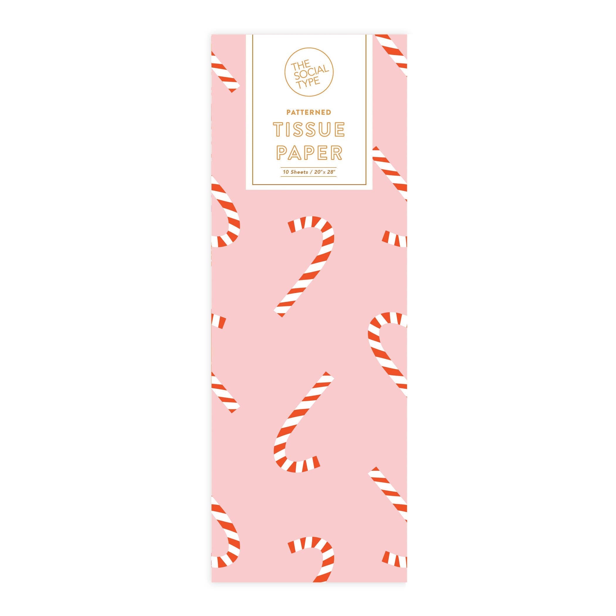 Candy Cane Holiday Tissue Paper - DIGS