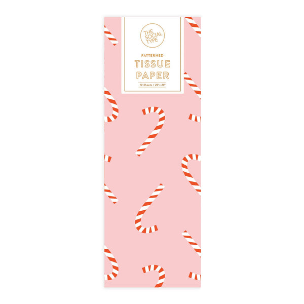 Candy Cane Holiday Tissue Paper - DIGS