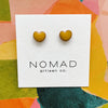 Candy Heart Ceramic Earrings - DIGS