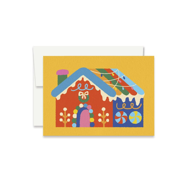 Candy House Mini Greeting Card - DIGS