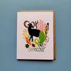 Capricorn Zodiac Greeting Card - DIGS