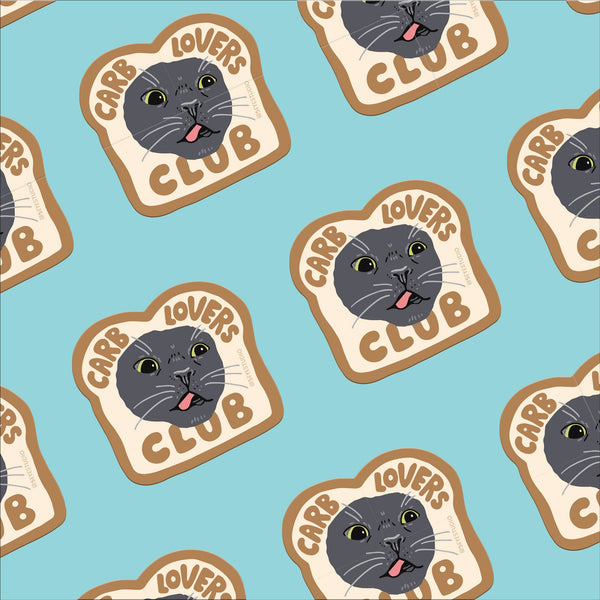 Carb Lovers Club Sticker - DIGS