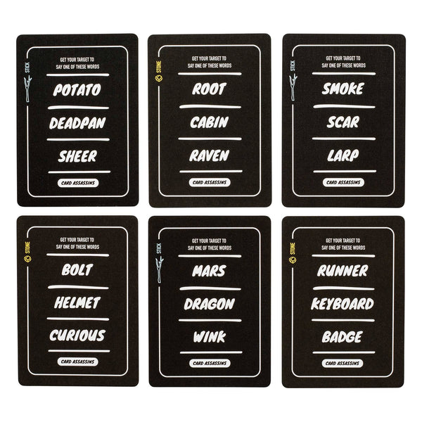 Card Assassins Expansion: Sticks & Stones - DIGS