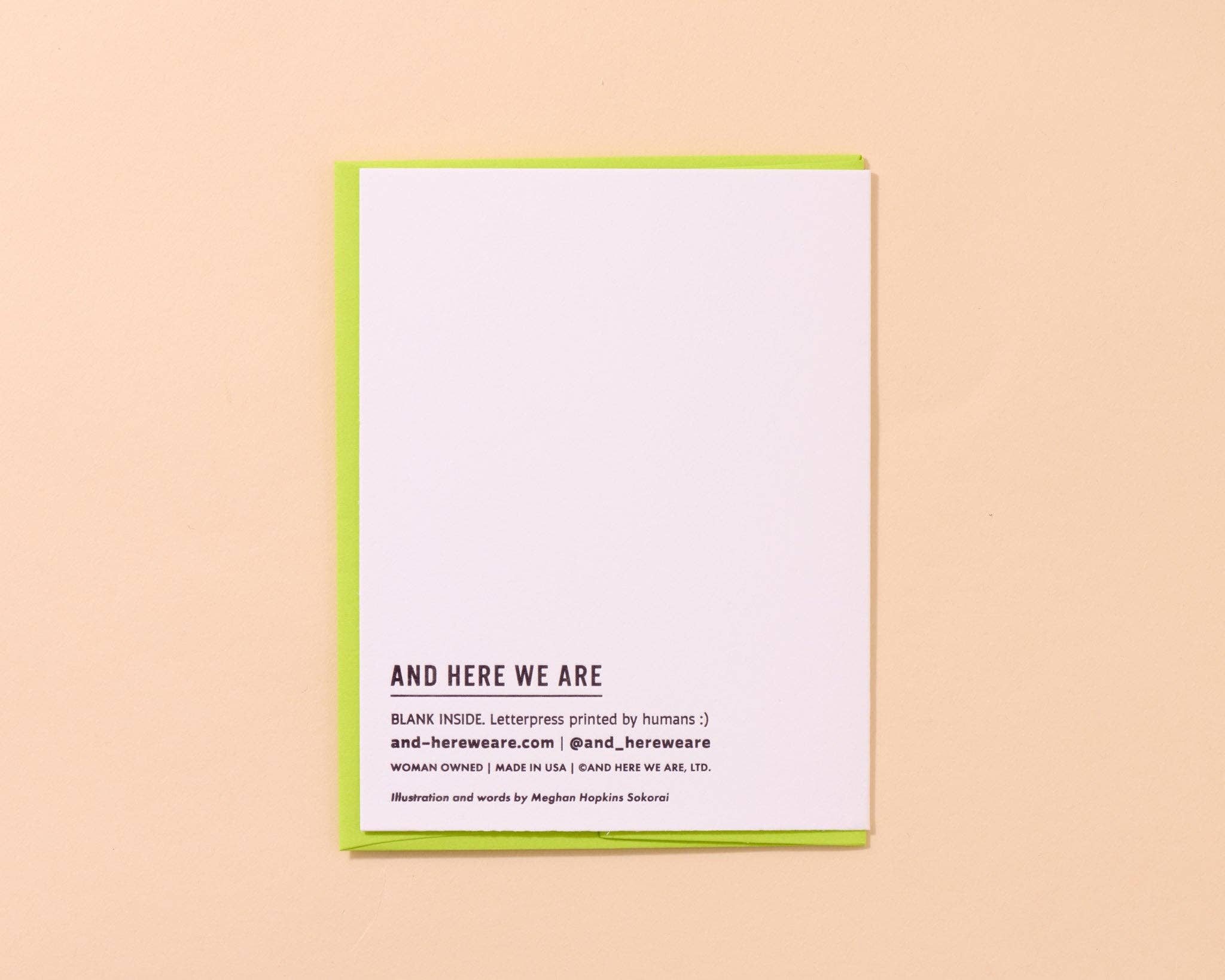 Carrot Hello Baby Card - DIGS