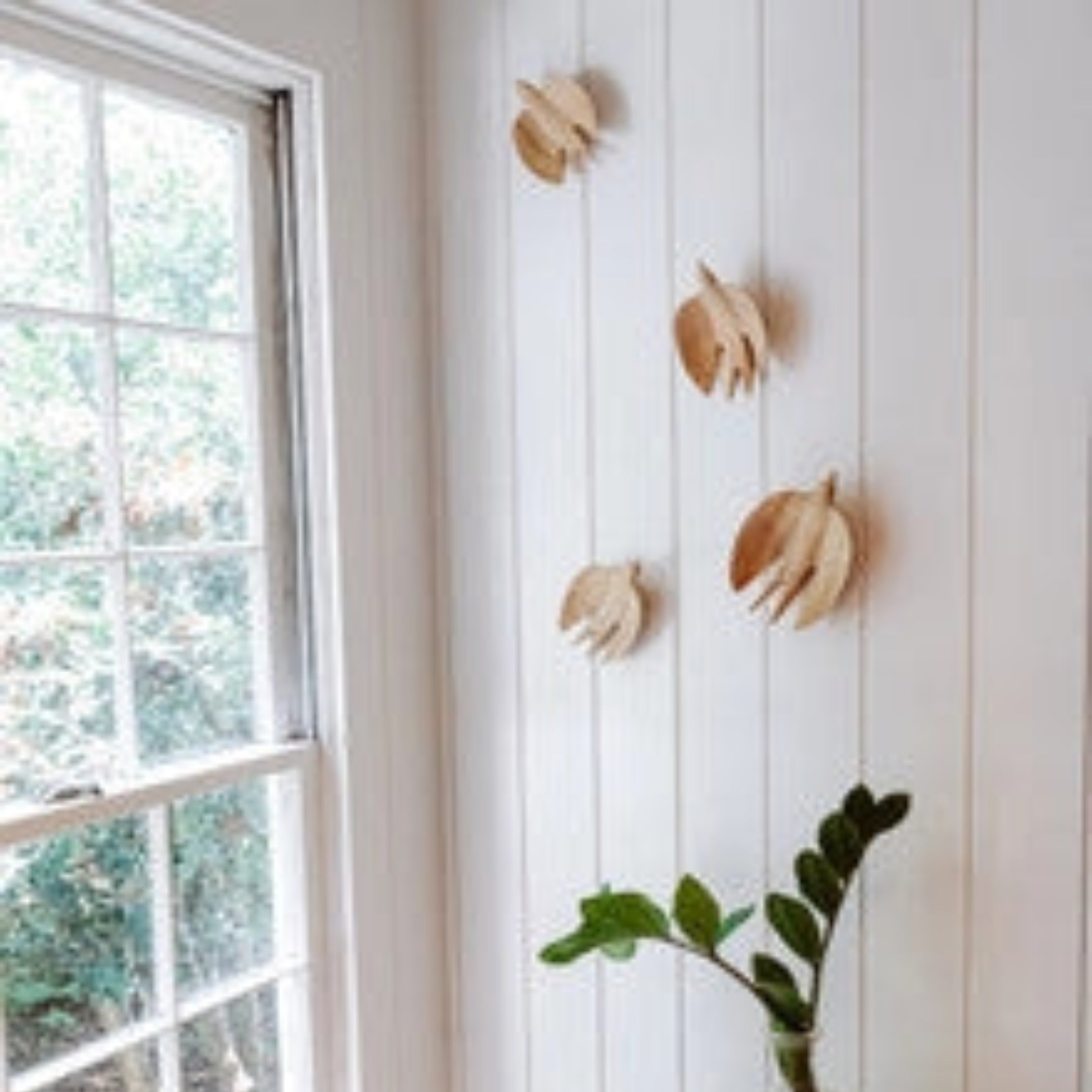 Carved Wood Wall Birds - DIGS