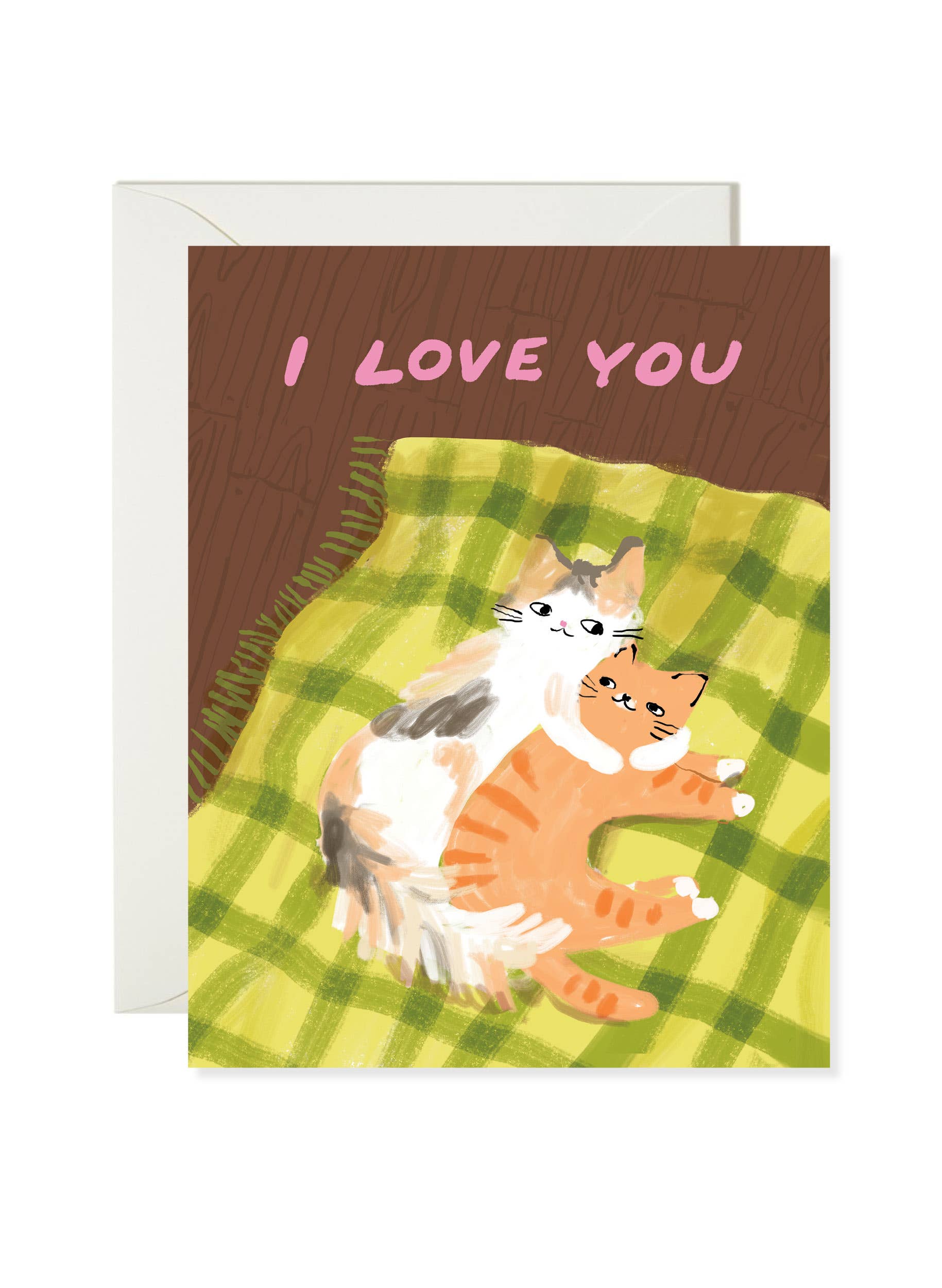 Cat Snuggle Love Card - DIGS