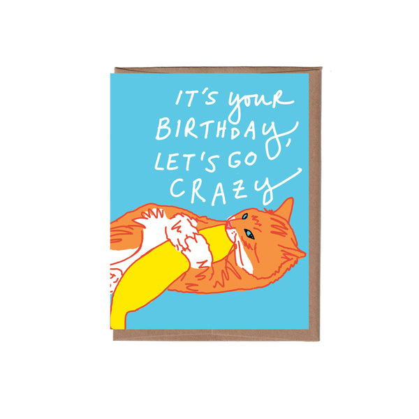 Catnip Birthday Card - DIGS