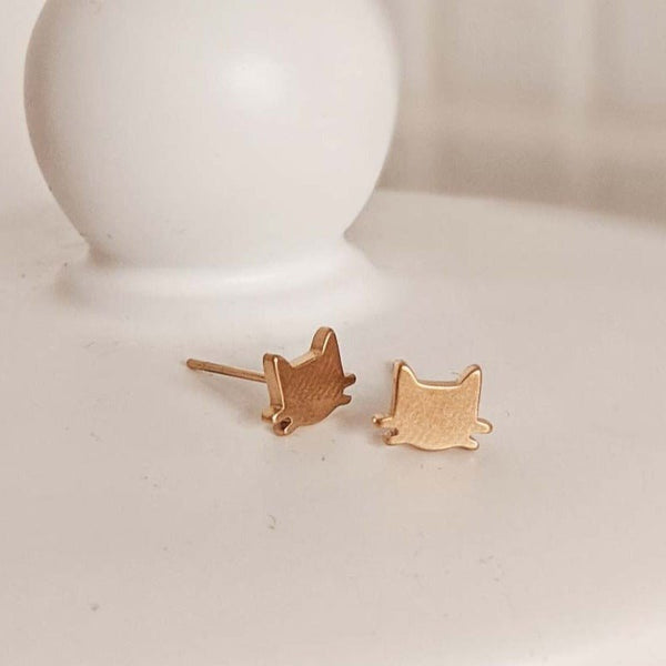 Cats Stud Earrings - DIGS