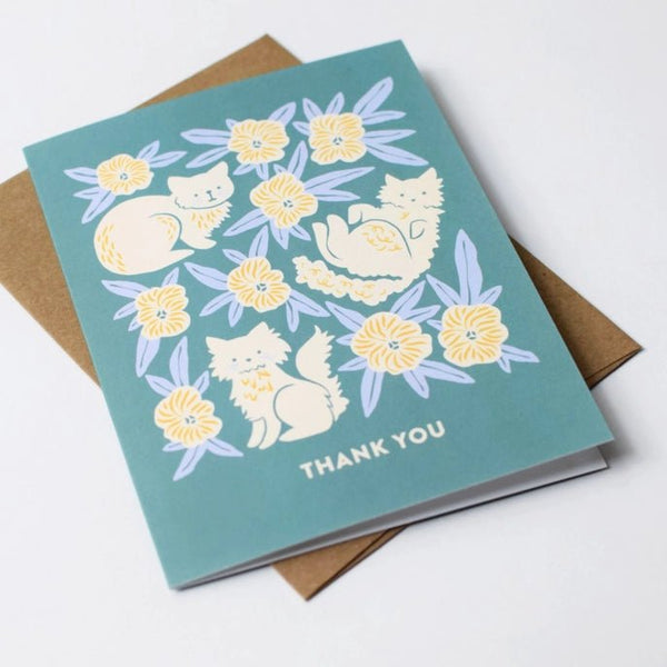 Cats Thank You Card - DIGS