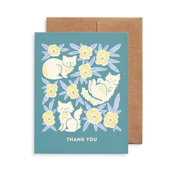 Cats Thank You Card - DIGS