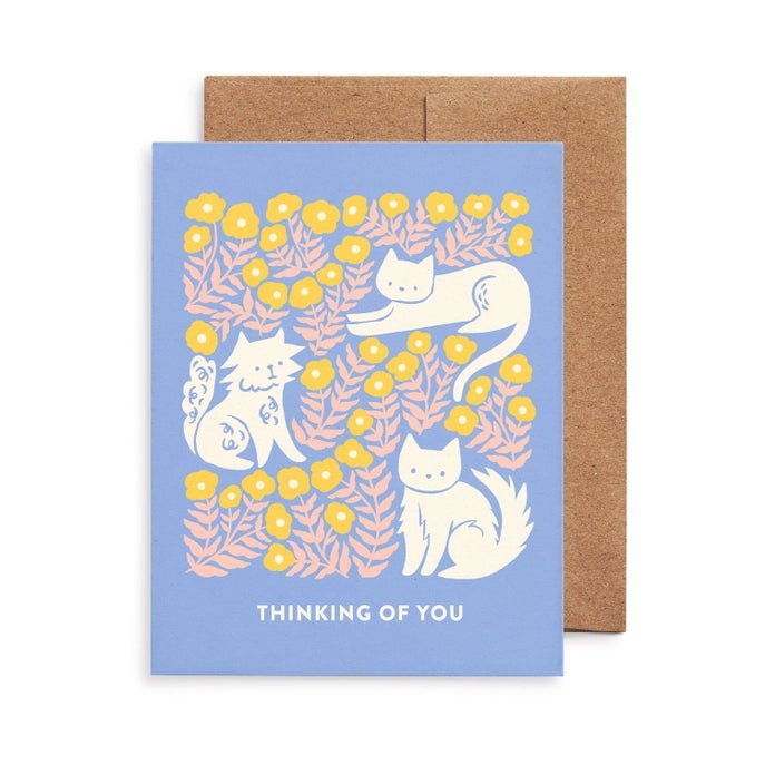Cats Thinking of You Card - DIGS