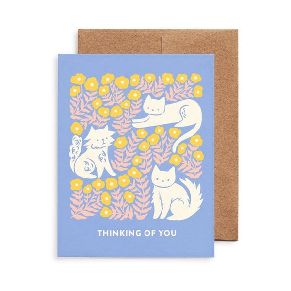 Cats Thinking of You Card - DIGS