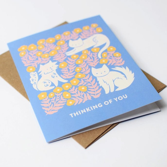 Cats Thinking of You Card - DIGS