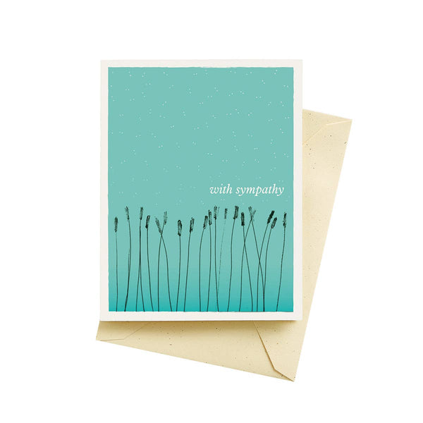 Cattails Sympathy Card - DIGS