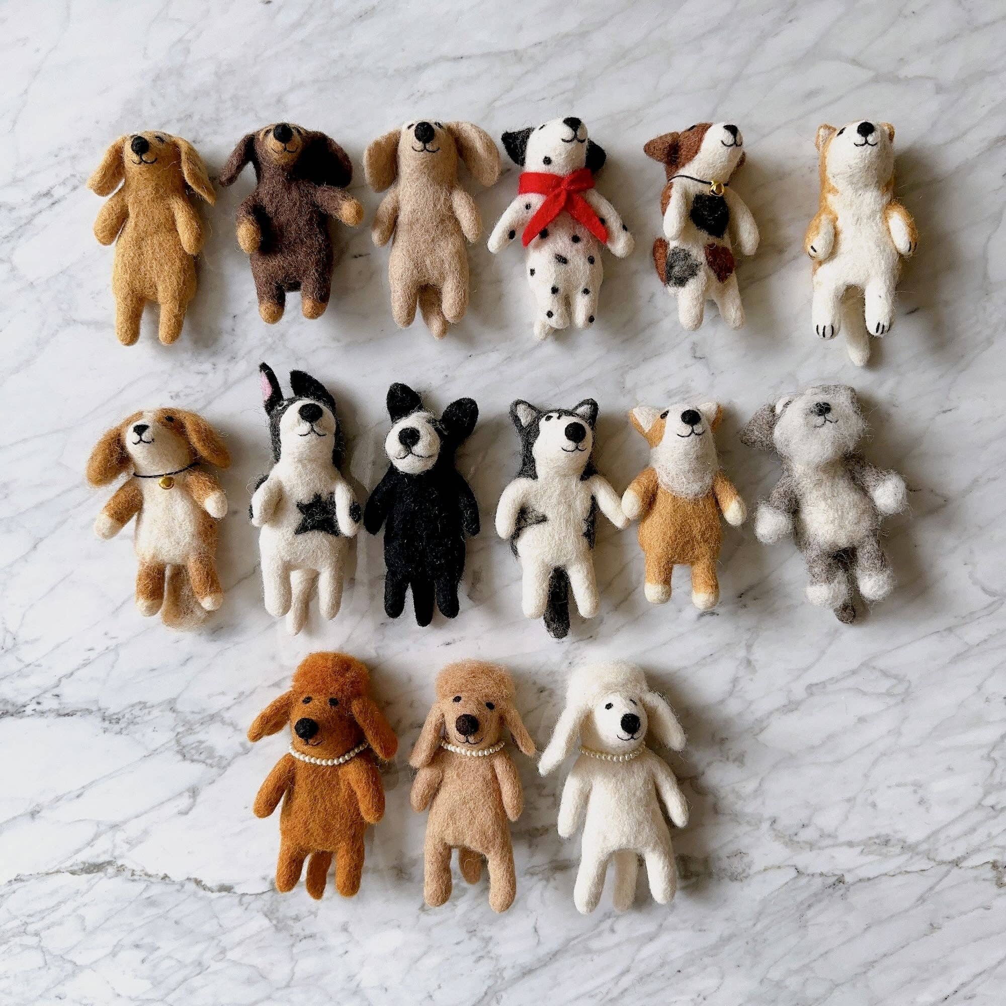Cavalier King Charles Spaniel Finger Puppet - DIGS