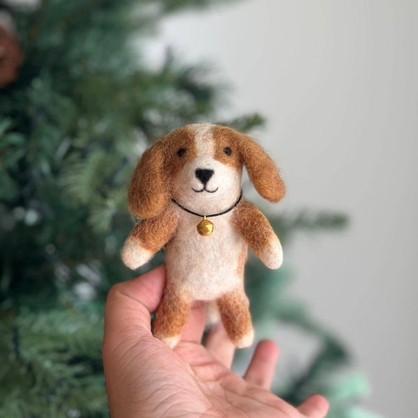 Cavalier King Charles Spaniel Finger Puppet - DIGS