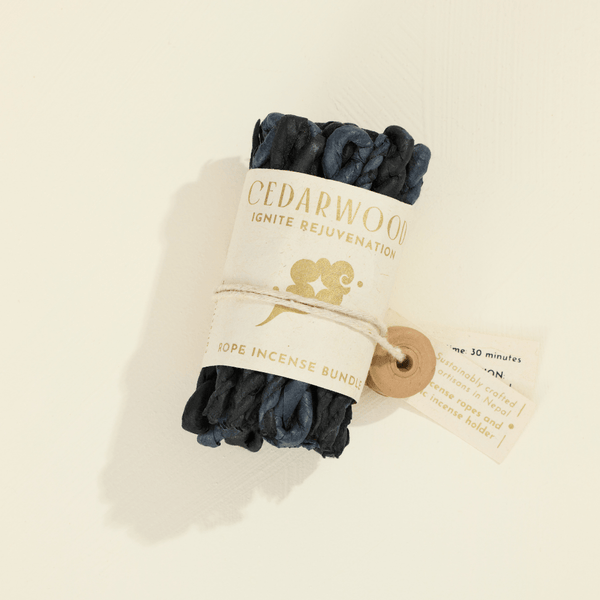 Cedarwood Rope Incense Bundle - DIGS