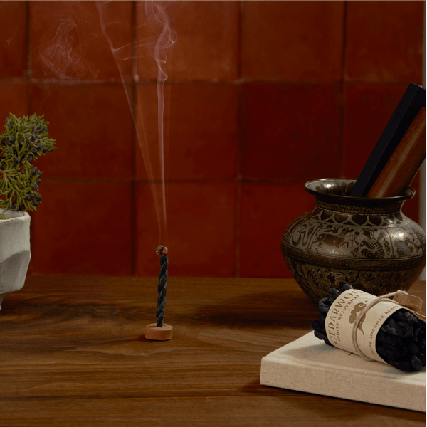 Cedarwood Rope Incense Bundle - DIGS