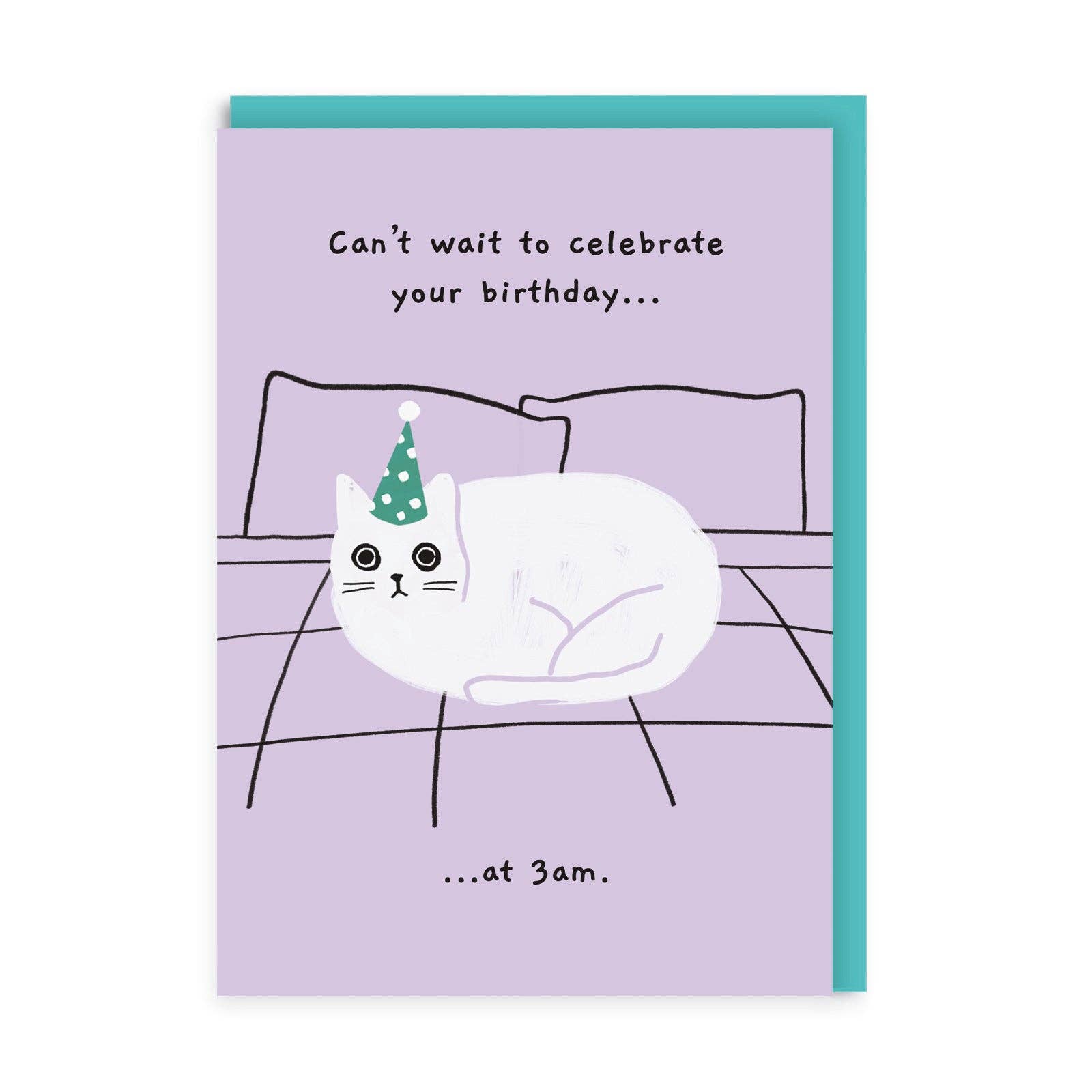 Celebrate 3am Birthday Card - DIGS