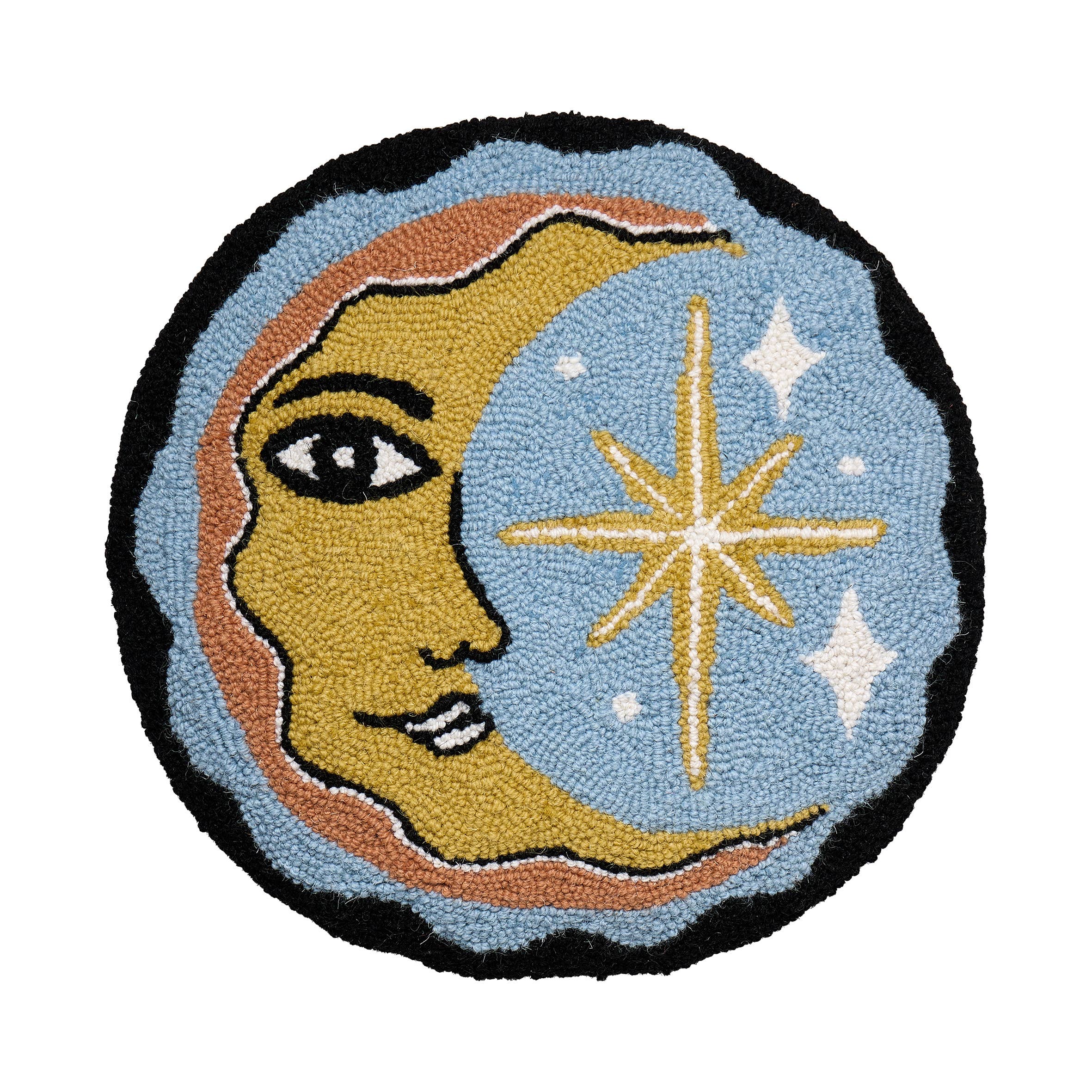 Celestial Moon Slice Hook Pillow - DIGS