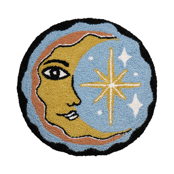 Celestial Moon Slice Hook Pillow - DIGS