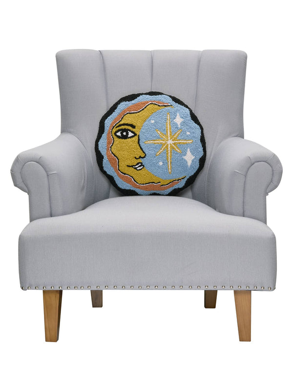 Celestial Moon Slice Hook Pillow - DIGS