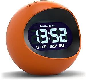 Orange Centre Of The Earth Alarm Clock