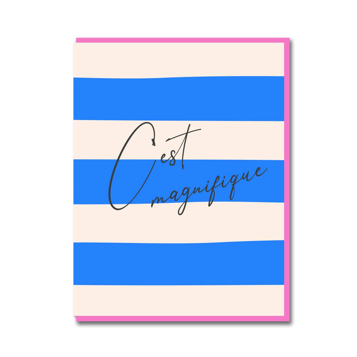 C'est Magnifique / It's Beautiful Card - DIGS