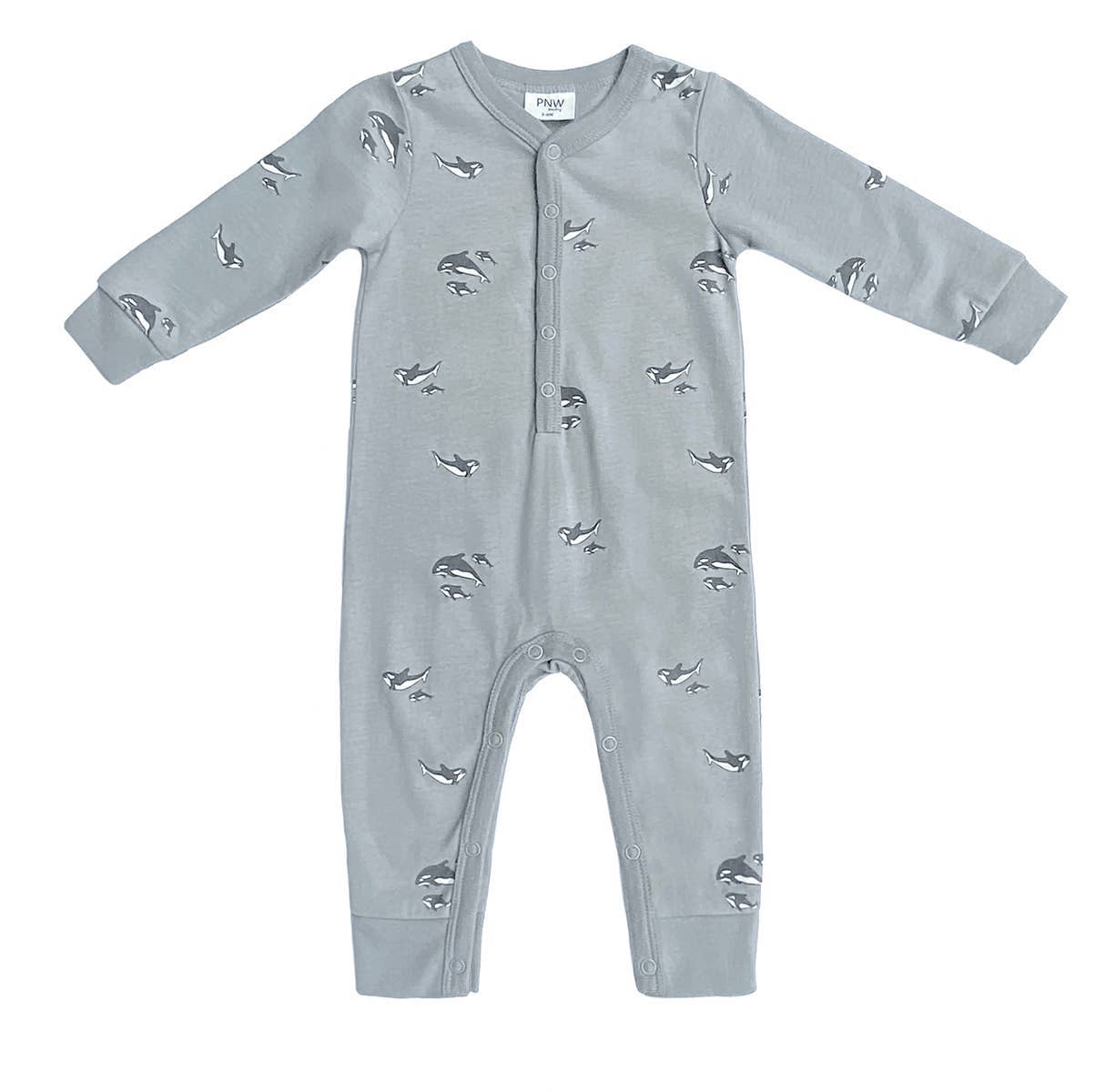 Orca Baby Snap Romper