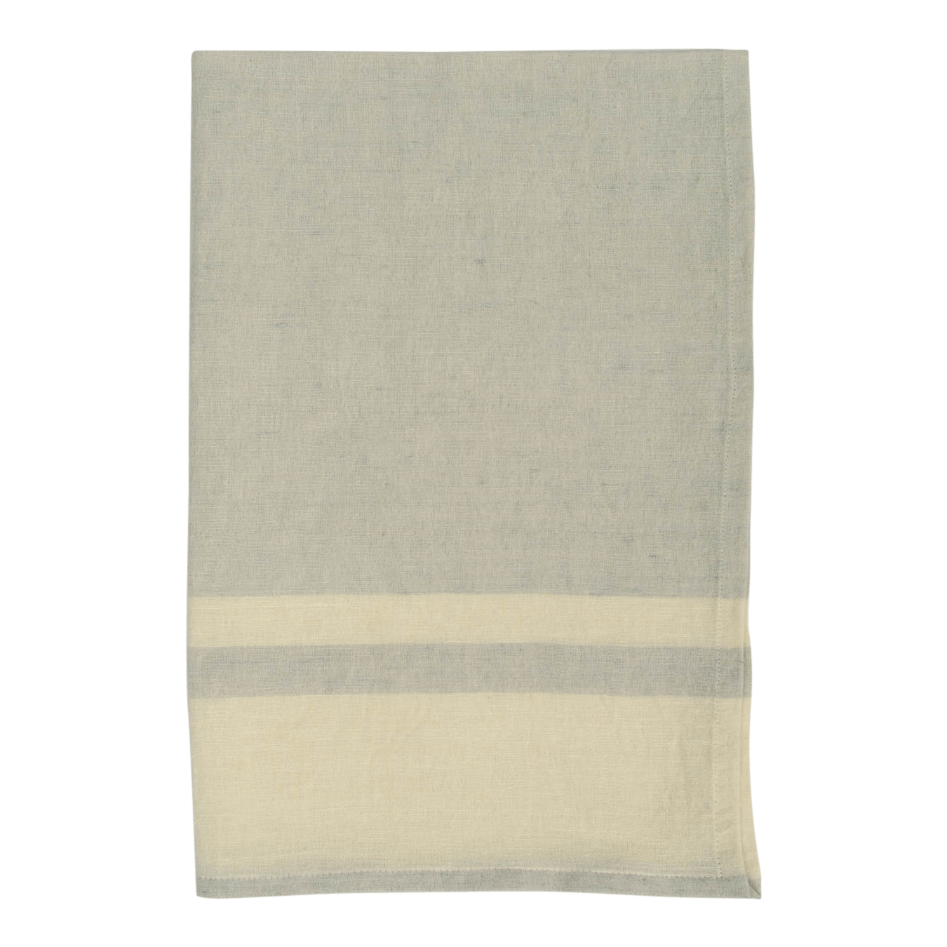 Chambray Grey Stripe Linen - Cotton Tea Towel - DIGS