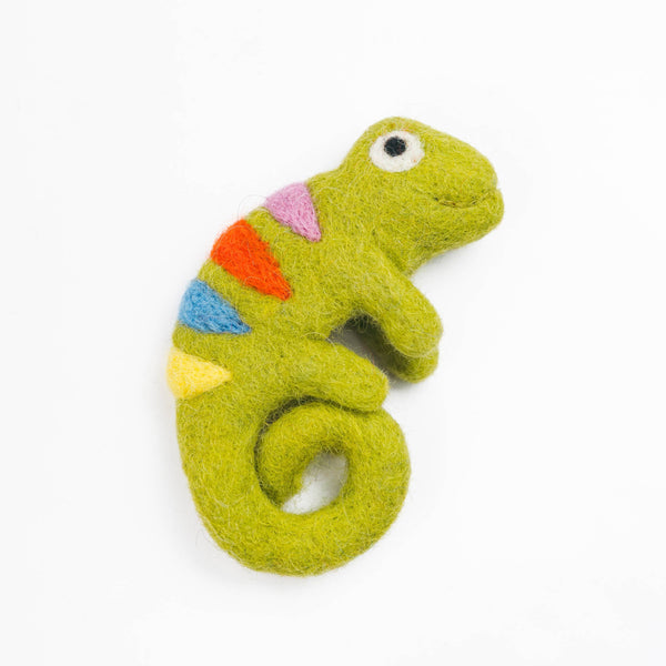 Chameleon Finger Puppet - DIGS