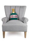 Champagne Bottle Hook Pillow - DIGS