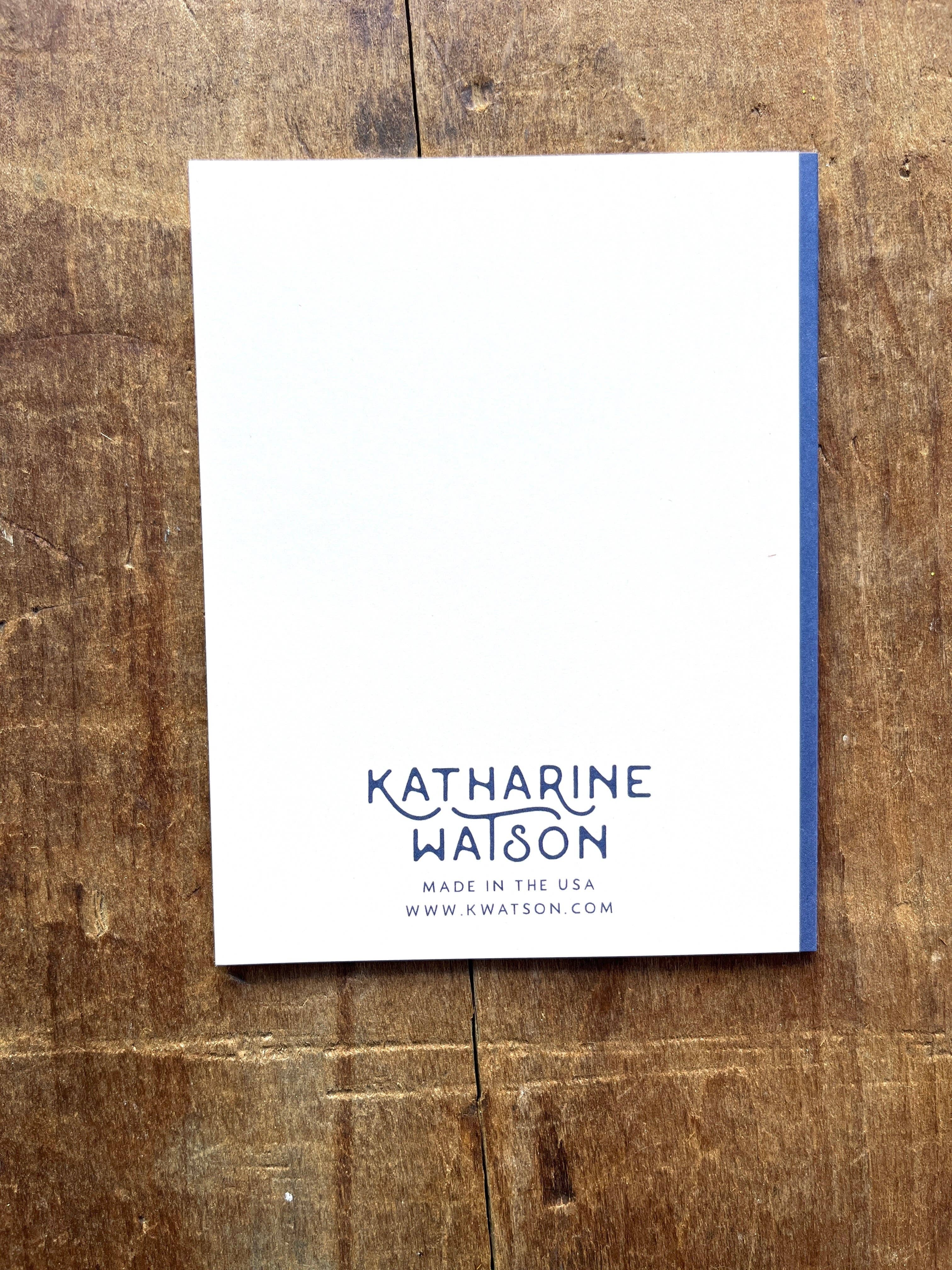 Checked Quilt Block Birthday Card - DIGS