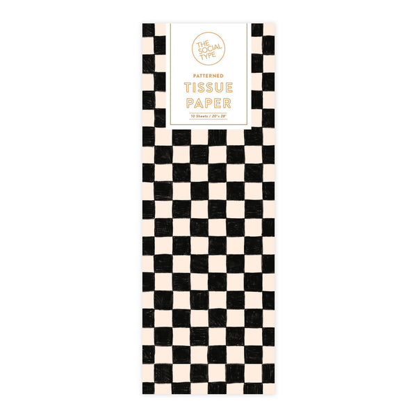 Checker Tissue Paper - DIGS