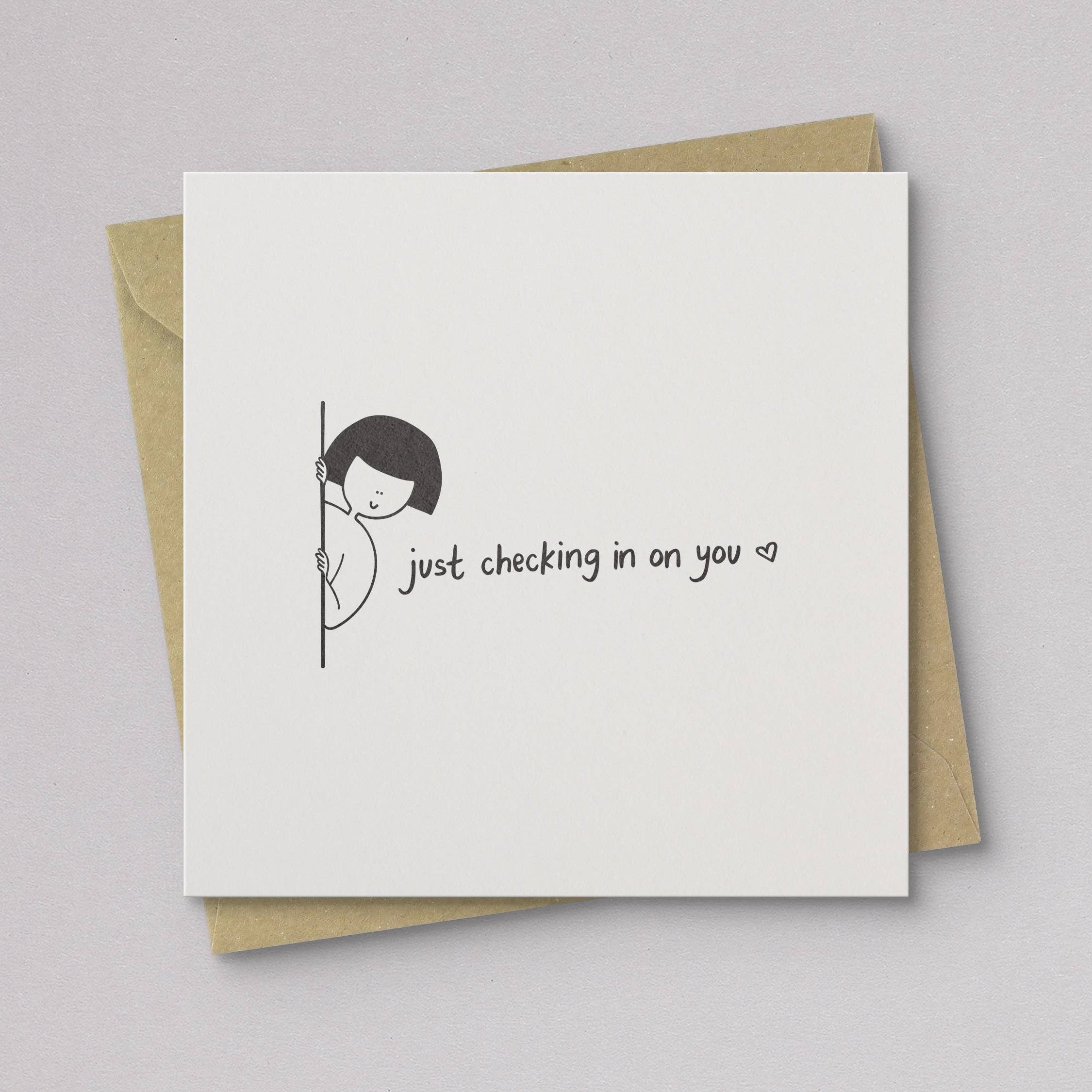 Checking In Friendship Card - DIGS