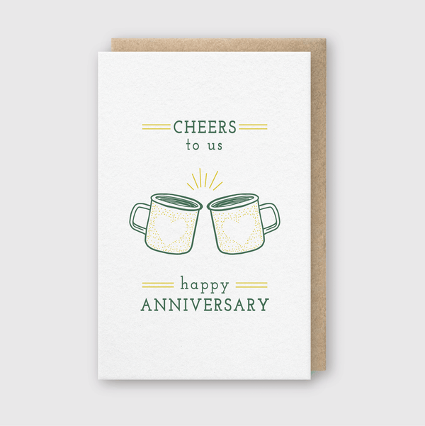 Cheers To Us Mug Love Card - DIGS