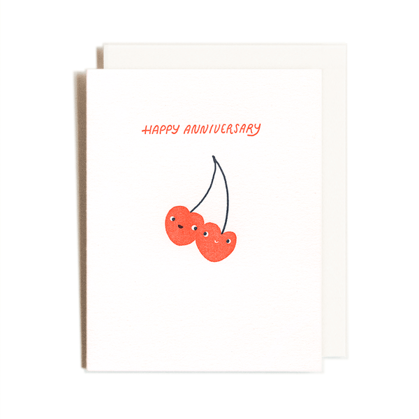 Cherries Anniversary Card - DIGS