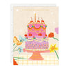 Cherry Cake Birthday Card - DIGS