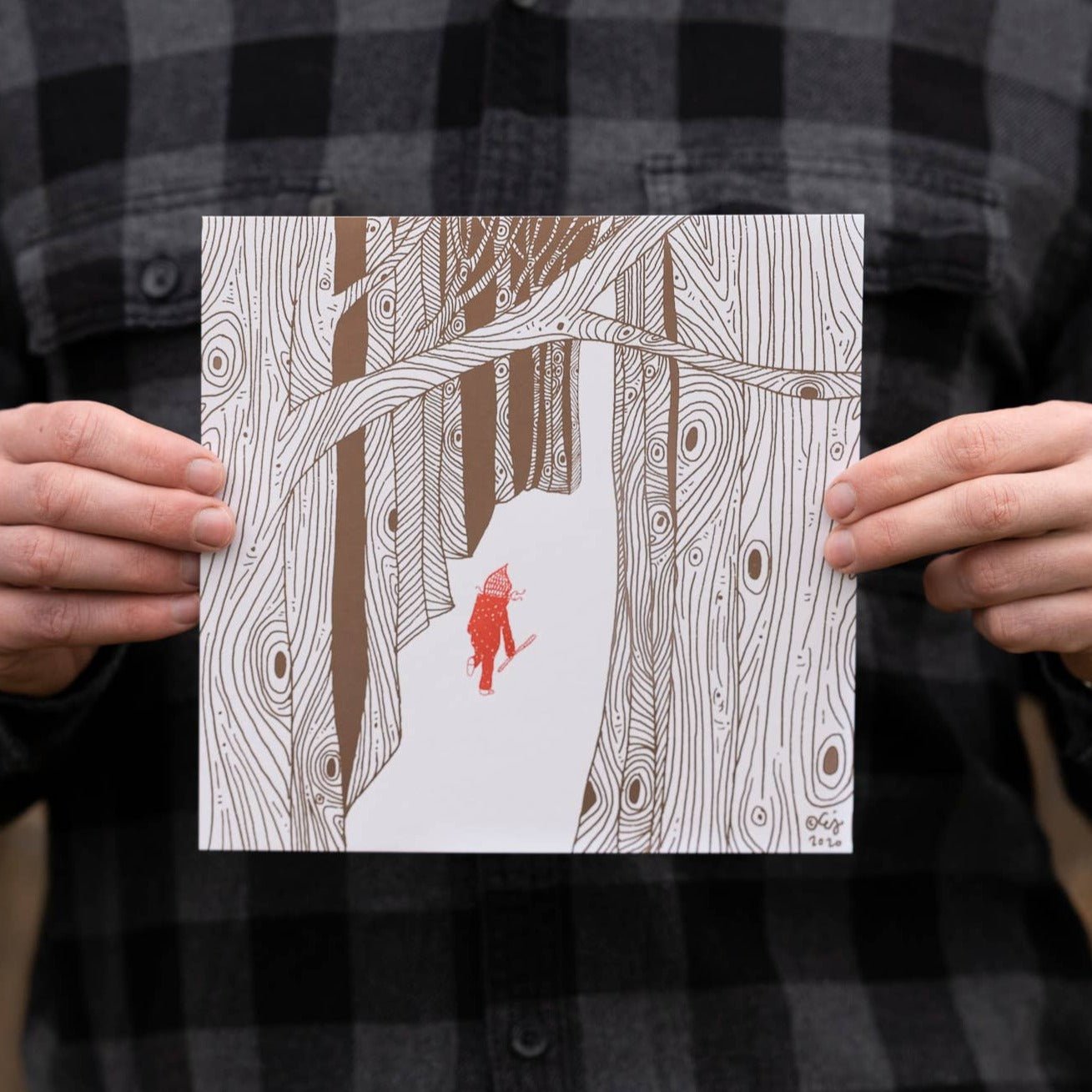 Childhood in the Woods Art Print - DIGS