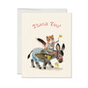Chipmunk & Donkey Thank You Card - DIGS