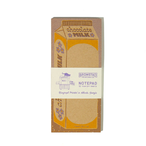 Chocolate Milk Risograph Notepad - DIGS