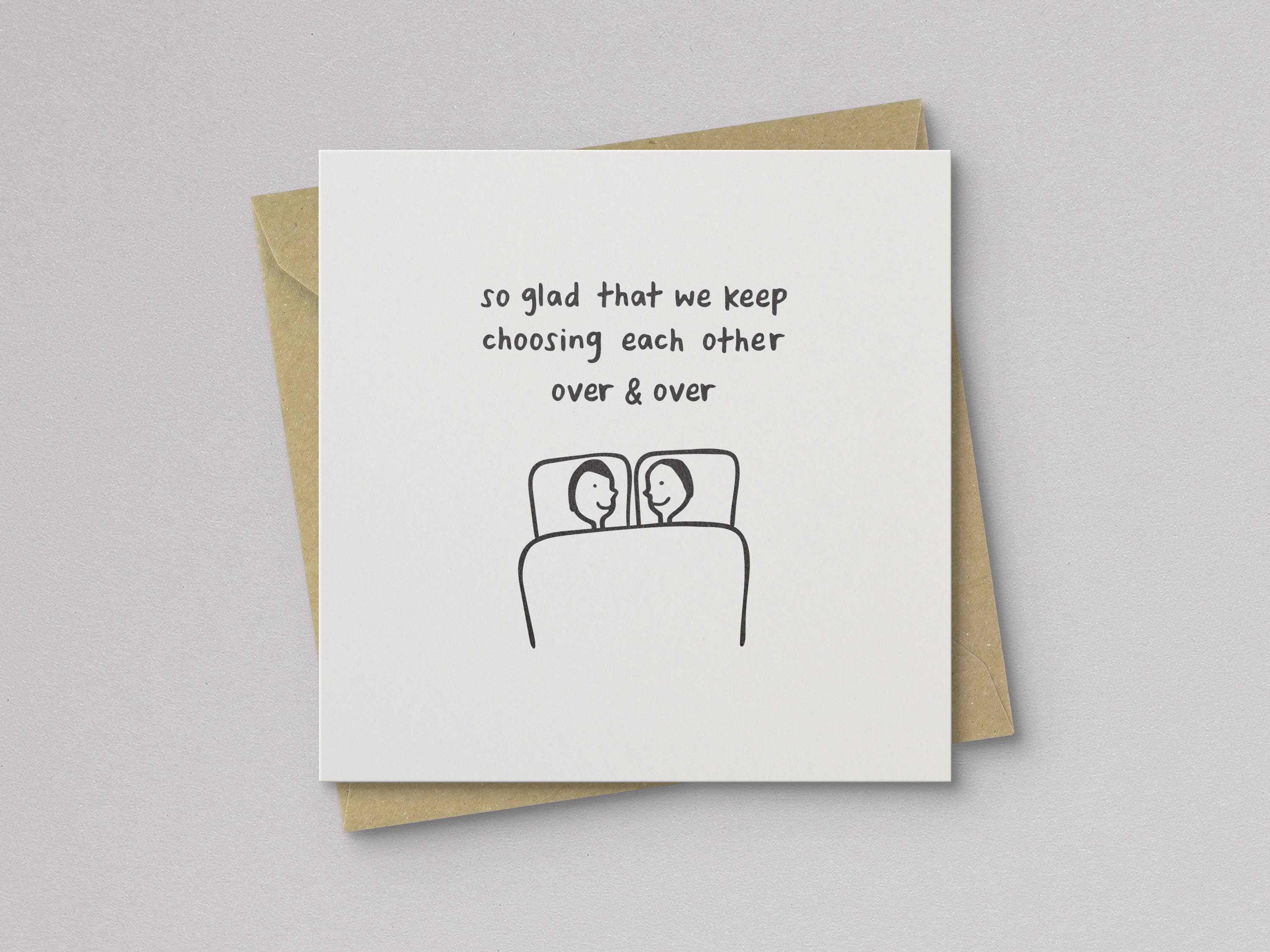 Choosing Each Other Love Card - DIGS