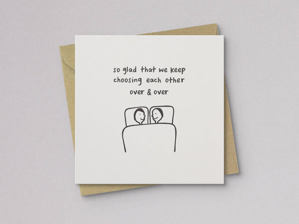 Choosing Each Other Love Card - DIGS