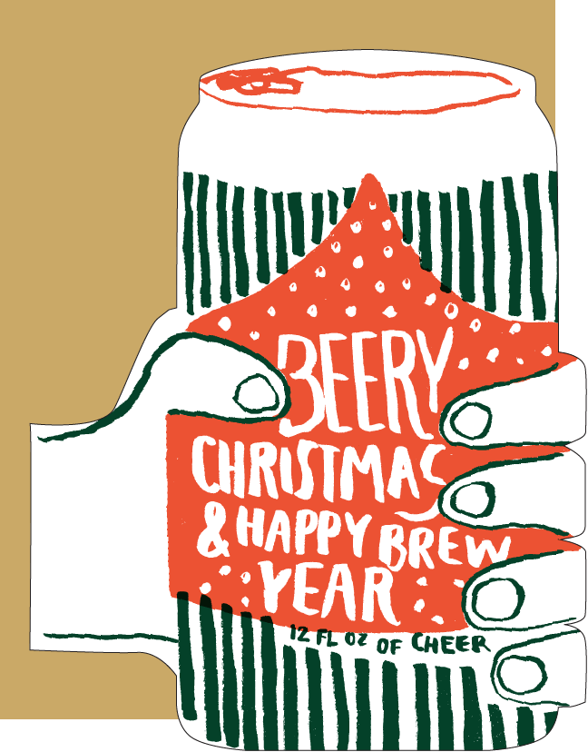 Christmas Brew Card - DIGS