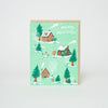 Christmas Cottages Card - DIGS