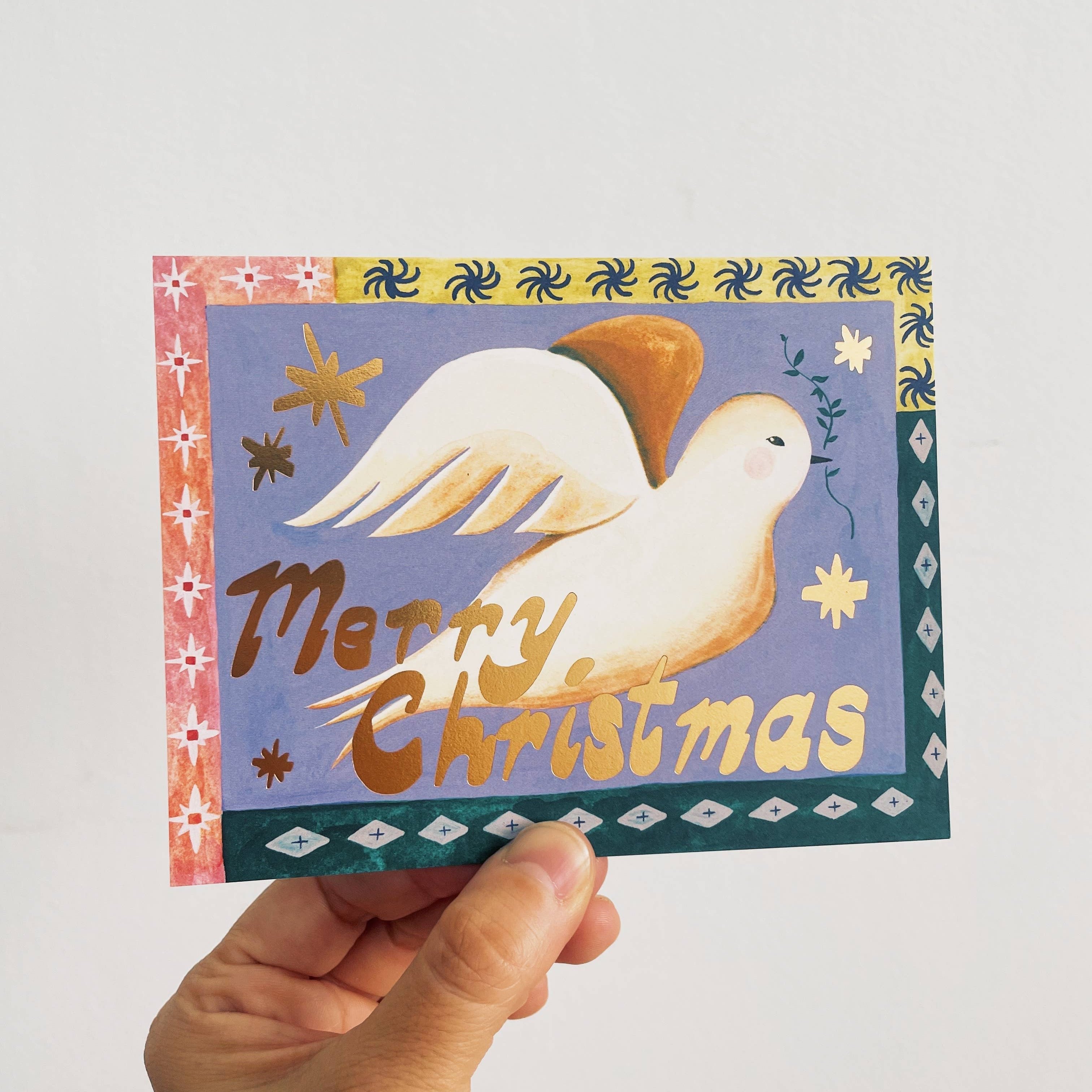 Christmas Dove Boxed Cards - DIGS