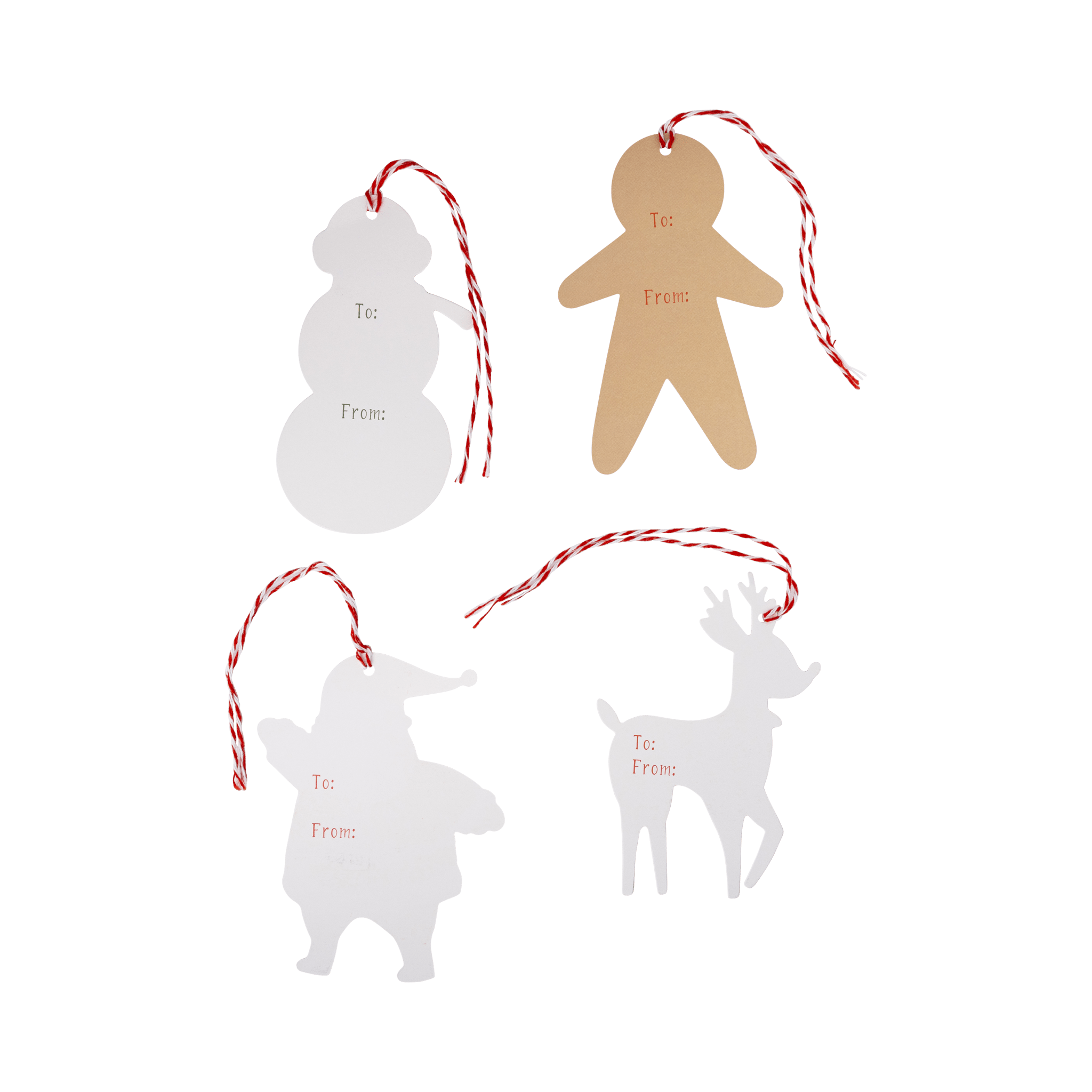 Christmas Icons Gift Tags - DIGS